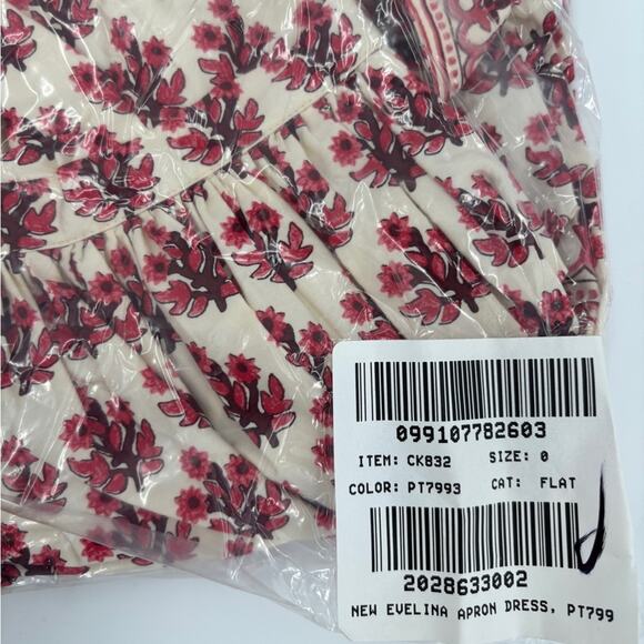 J.Crew Embroidered apron dress in block print - Picture 8 of 10